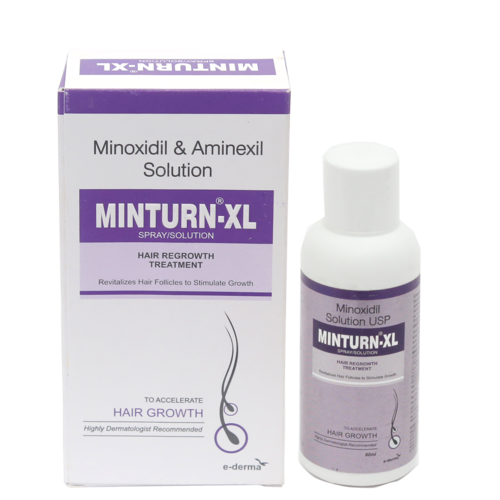 Brown Minoxidil With Aminexil Lotion