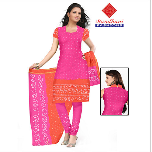 Pink Unstitched Suit Material