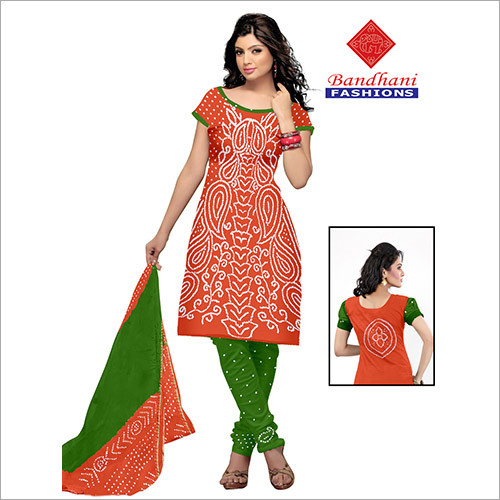 Bandhani Designer Unstitch Material Wholesale Bandhani Designer Unstitch Material Wholesale