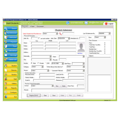 Biometric Attendance Software Service