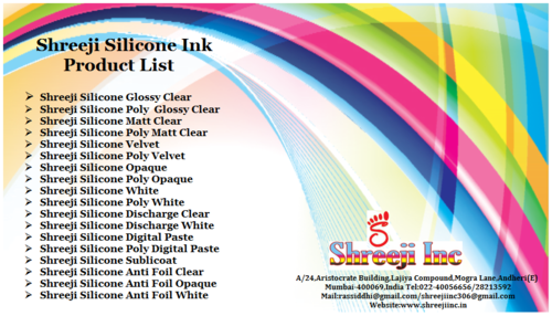 Shreeji Silicone Ink