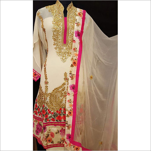 Embroidered Punjabi Suit