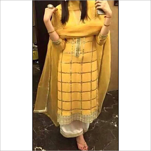 Ladies Designer Palazzo Suit