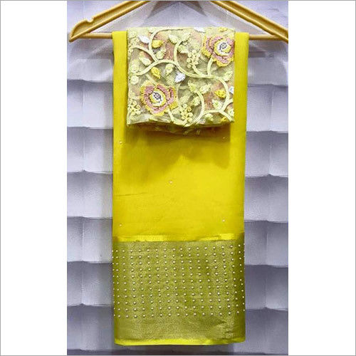 Unstitched Ladies Designer Suit