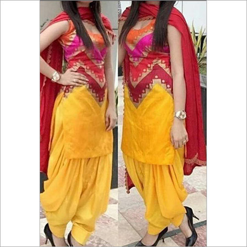 Ladies Trendy Patiala Suit