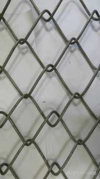 Galvanized Chain Link Fence Application: Construction
