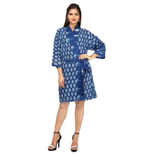 Girls Bathrobe Cotton Fabric
