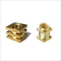 Brass Square Insert