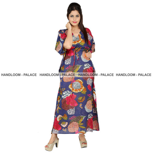 Cotton Long Kaftan