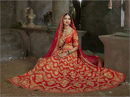 Embroidered Bridal Lehengas