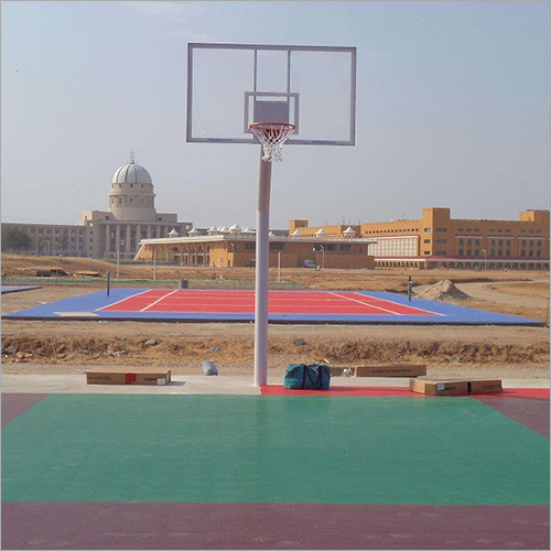 Basket Ball Pole 6inch Pipe With 20mm Board