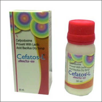 Cefpodoxime Proxetil With Lactic Acid Bacillus Dry Syrup Liquid