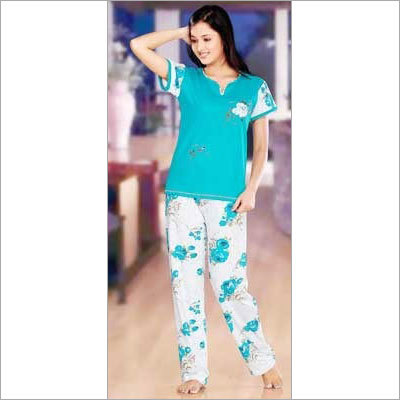 Ladies Cotton Night Suit