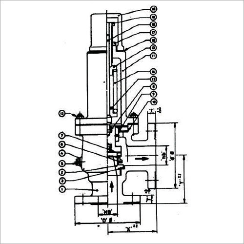 Cast Steel Safety Relief Valve
