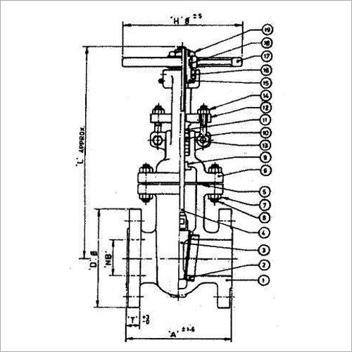 Cast Steel Gate Valve
