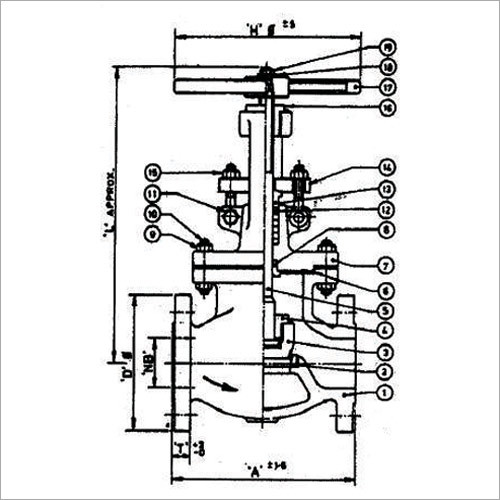 Cast Steel Gate Valve