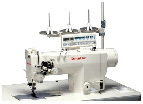 Direct Drive,High-speed,1-needle, Needle Feed Machine with an Automatic Thread Trimmer