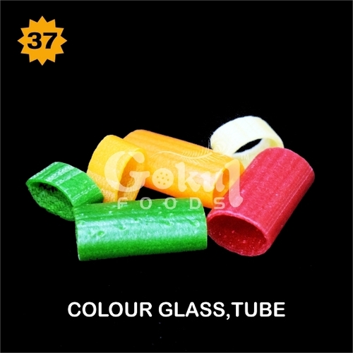 Colored Tubes Fryums - Wheat Flour, 20kg-30kg Packaging Size | Mouth Watering Taste, Low Calorie, Easy Digestion, Hygienically Packaged, Rich in Vitamins