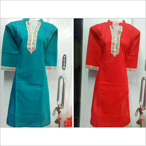 Fancy Embroidered Kurtis