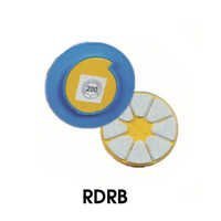 Round Resin Bond Abrasive - Aluminum Oxide 25mm Blue, 200 Grit 5mm Thickness | Precise Grinding, Durable Material, Consistent Finish
