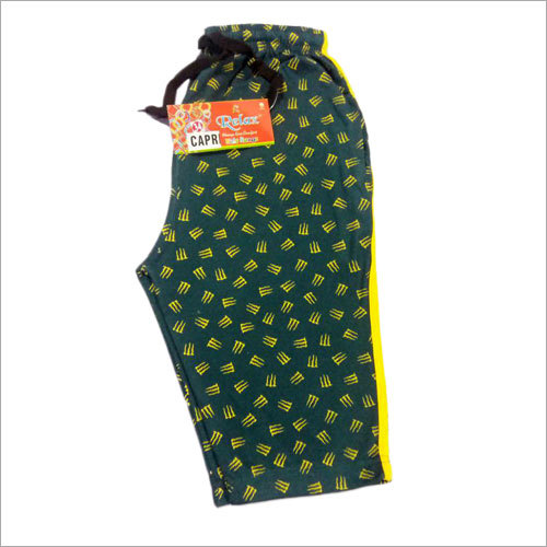 Mens Trendy Print Hosiery Capri