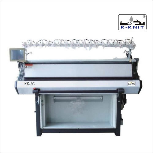 K-KNIT Computerized Flat Bed Knitting Machine Double and Triple System