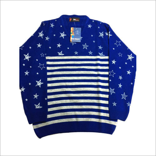 Men's Printed Pullover Men's Printed Pullover