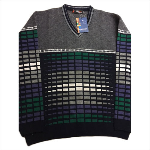 Men's V Neck Pullover
