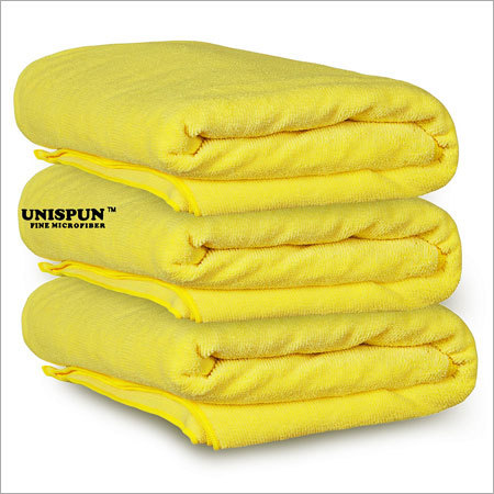 Microfiber Yellow Gym Towel