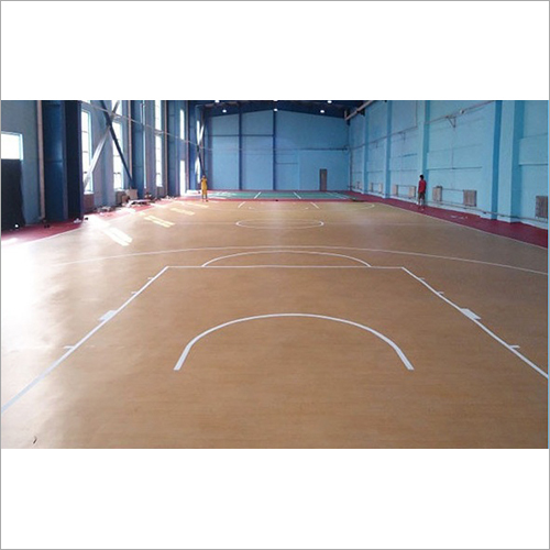 Vinyl Indoor Basketball Court Flooring