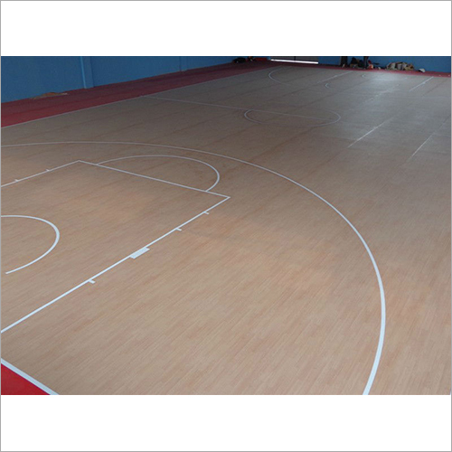 Vinyl Indoor Basketball Court Flooring