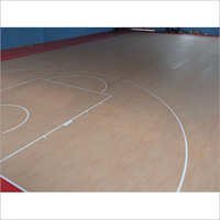 Vinyl Indoor Basketball Court Flooring