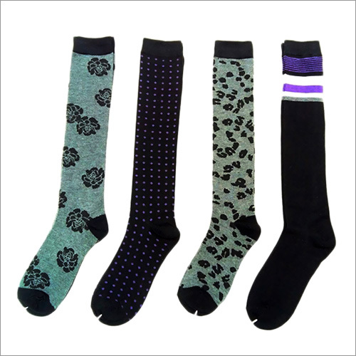 Jacquard Knee Socks By Shen Zhen Wing Sing Trade Co., Ltd.