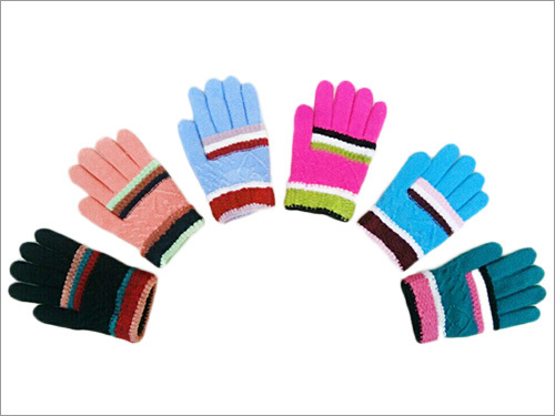 Kid's Jacquard Gloves