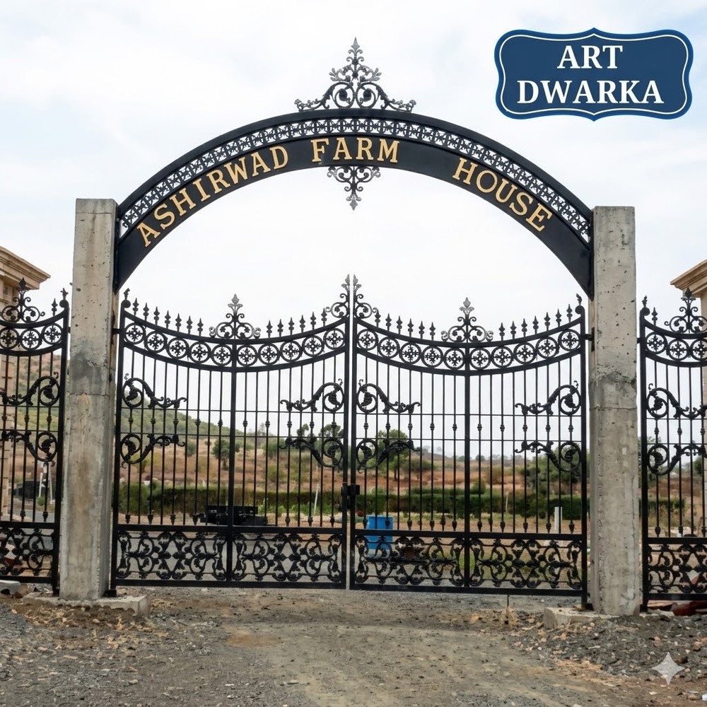 High Strength Elegant Look Modular Iron Gates