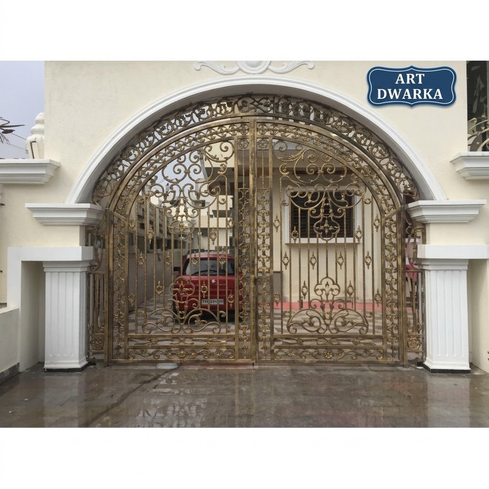 Cast Iron Gates - Color: Golden