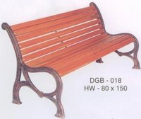 Roman Cast Iron Bench