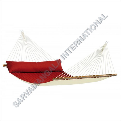 Red Pepper Quilted Kingsize Hammock