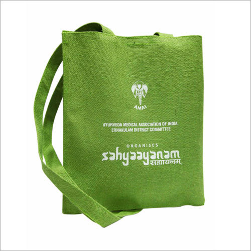 Green Jute Gift Bags