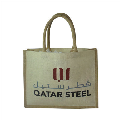 Cream Jute Fancy Bags
