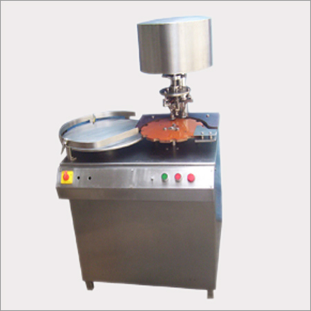 Vial Syrup Bottle Cap Sealing Machines Machine With Turn Table