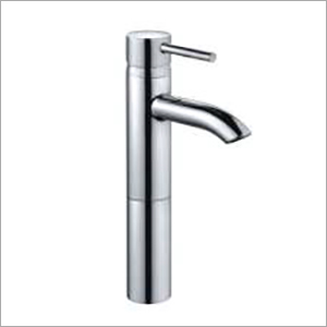 Single Lever Raised Body Basin Mixer Without Pop up Waste System for Counter Top Basins