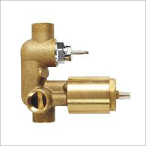 Concealed Diverter Body for Bath Shower High Flow - Brass, 150x80x60 mm, Chrome Plated | High Flow, Water Efficient, Durable, Smooth Operation