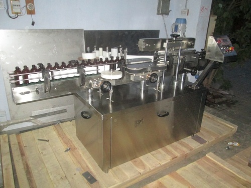 Sticker Labeling Machine - Top Bottom Sticker