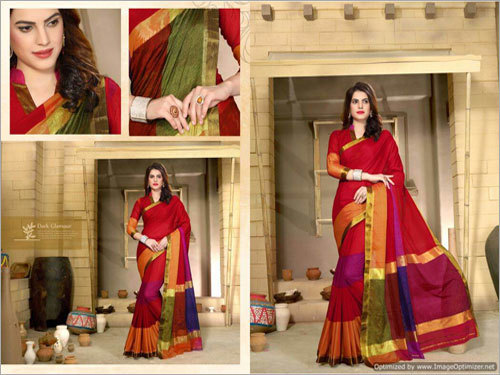 Cotton Silk Saree