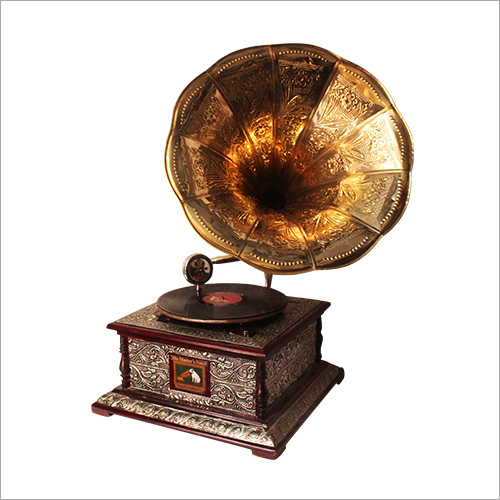 New Silver Sheet Gramophone