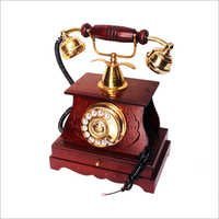 Antique Wooden Telephone