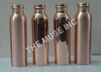 Solid Copper Water Bottle