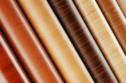 PVC Film - 0.15mm - 1.0mm Thickness, 1.0m - 2.0m Width | Glossy Brown Finish, Versatile for Table Covers, Shower Curtains, and More