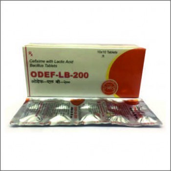 Cefixime With Lactic Acid Bacillus Tablets General Drugs